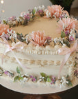 Vintage Heart Cake