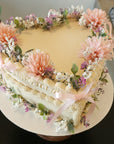 Vintage Heart Cake