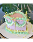 Vintage Heart Cake